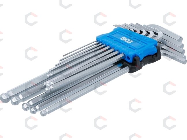 L tipo raktų rinkinys | ilgas tipas | hex šešiakampis / hex šešiakampis su šarnyru | 1,5 - 10 mm | 13 vnt. (9799) L tipo raktų rinkinys | ilgas tipas | hex šešiakampis / hex šešiakampis su šarnyru | 1,5 - 10 mm | 13 vnt. (9799)