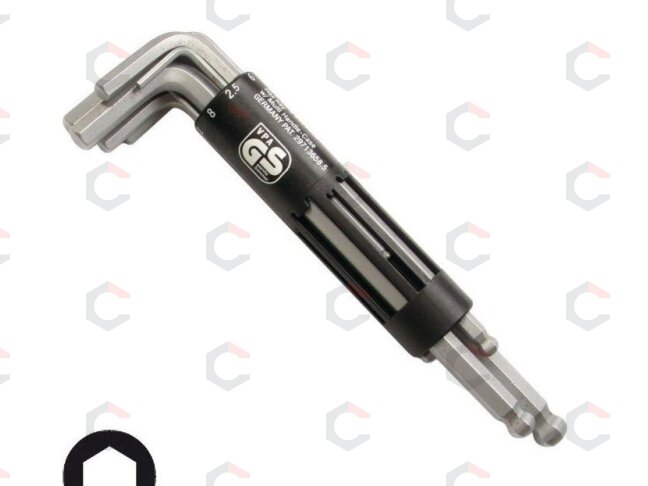 L tipo raktų rinkinys | ilgi | hex šešiakampis / hex šešiakampis su 2-10 mm šarnyru | 8 vnt. (802) 3 L tipo raktų rinkinys | ilgi | hex šešiakampis / hex šešiakampis su 2-10 mm šarnyru | 8 vnt. (802) 3