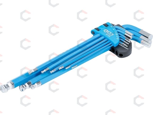 L tipo raktų rinkinys | ilgiausias tipas | hex šešiakampis / hex šešiakampis šarnyrinis / magnetinis 1,5 - 10 mm | 9 vnt. (35100) L tipo raktų rinkinys | ilgiausias tipas | hex šešiakampis / hex šešiakampis šarnyrinis / magnetinis 1,5 - 10 mm | 9 vnt. (35100)