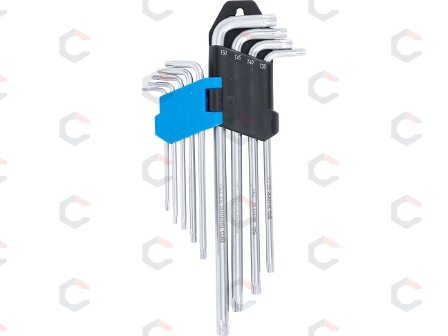 L tipo raktų rinkinys | labai ilgi | T-Star (Torx) T10 - T50 | 9 vnt. (793) 2 L tipo raktų rinkinys | labai ilgi | T-Star (Torx) T10 - T50 | 9 vnt. (793) 2