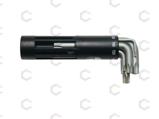 L tipo raktų rinkinys | T-Star su skylutėm (Torx) T10 - T50 | 8 vnt. (804) L tipo raktų rinkinys | T-Star su skylutėm (Torx) T10 - T50 | 8 vnt. (804)