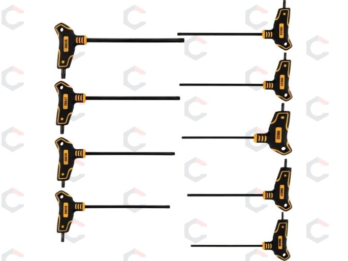 L tipo atsuktuvų su rankena rinkinys | T-Star (Torx) | 9 vnt (56639) L tipo atsuktuvų su rankena rinkinys | T-Star (Torx) | 9 vnt (56639)