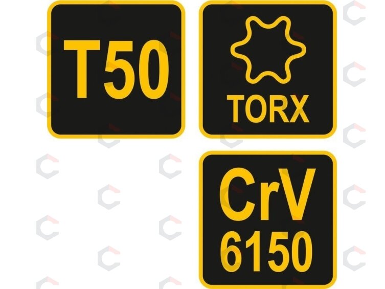 L tipo atsuktuvas su rankena | T-Star (Torx) | T50 (56638) 3 L tipo atsuktuvas su rankena | T-Star (Torx) | T50 (56638) 3