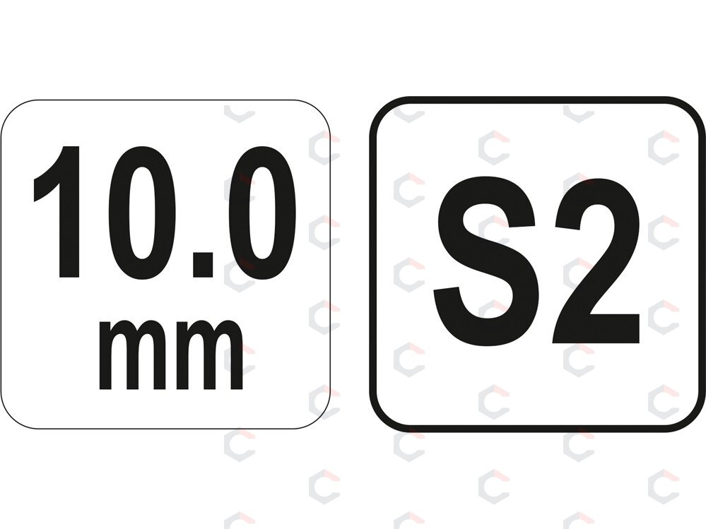 L tipo atsuktuvas HEX su rankena 10 mm (YT-05581) 3 L tipo atsuktuvas HEX su rankena 10 mm (YT-05581) 3