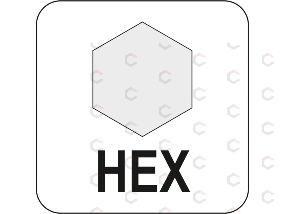 L tipo atsuktuvas HEX su rankena 4 mm (YT-05574) 4