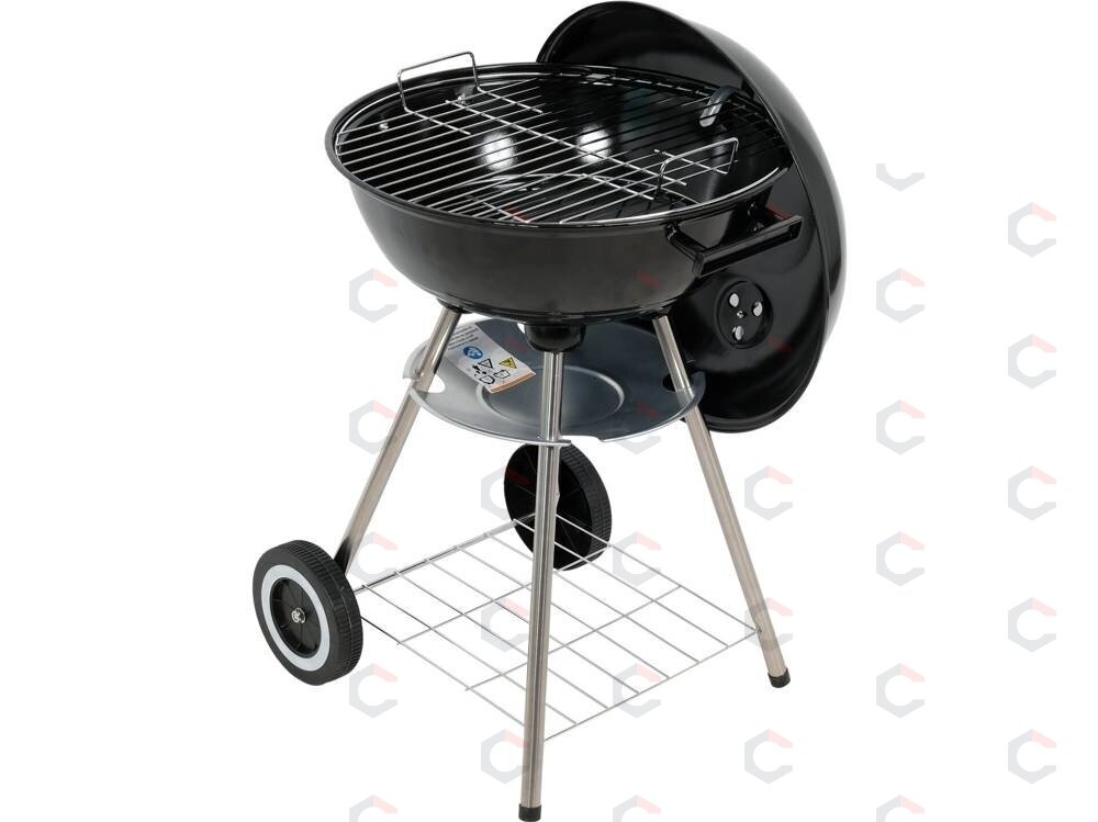 Lauko kepsninė / grilis su dangčiu | Apvalios grotelės 41 cm (99906)