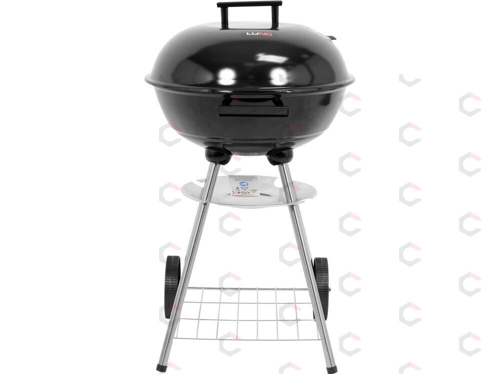 Lauko kepsninė / grilis su dangčiu | Apvalios grotelės 41 cm (99906) 2