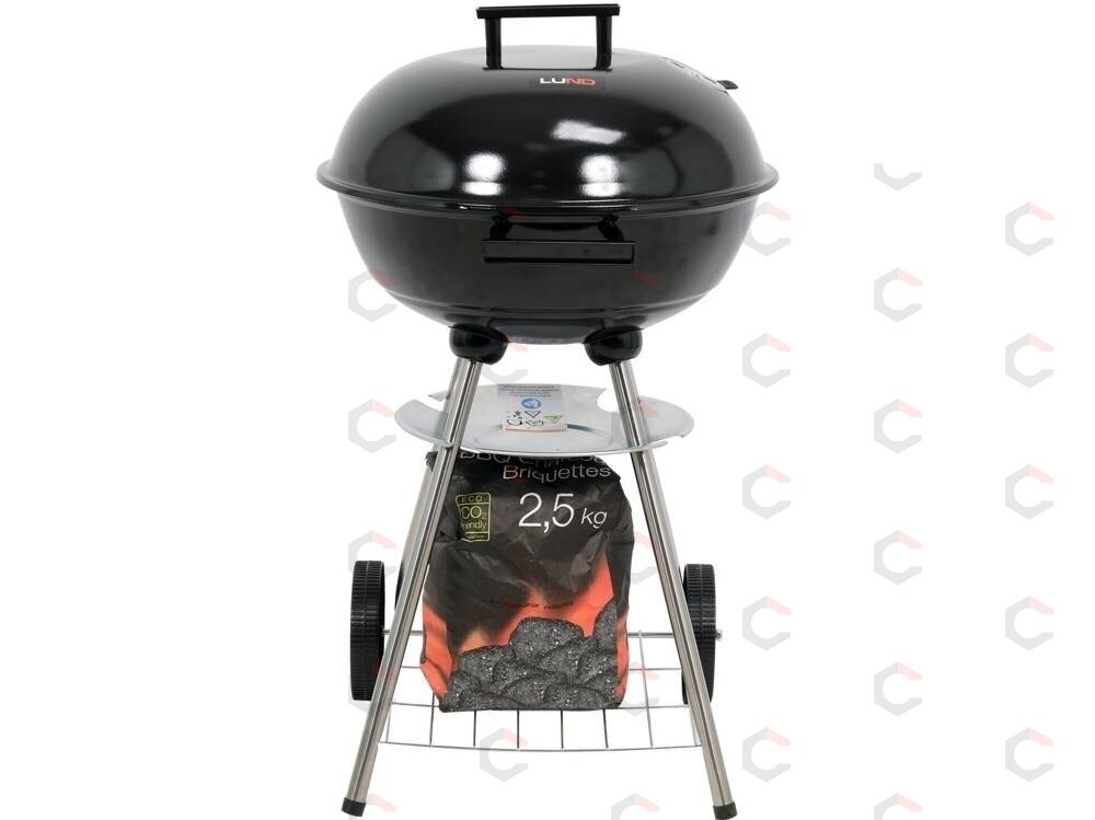 Lauko kepsninė / grilis su dangčiu | Apvalios grotelės 41 cm (99906) 7