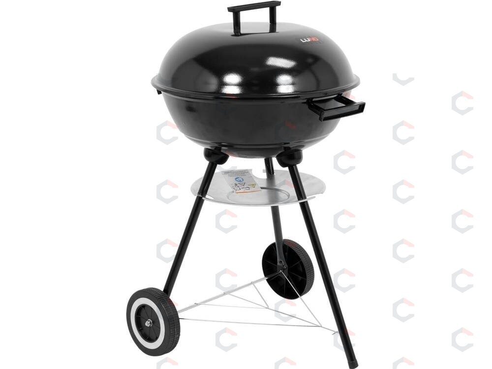 Lauko kepsninė / grilis su dangčiu | Apvalios grotelės 41 cm (99918)