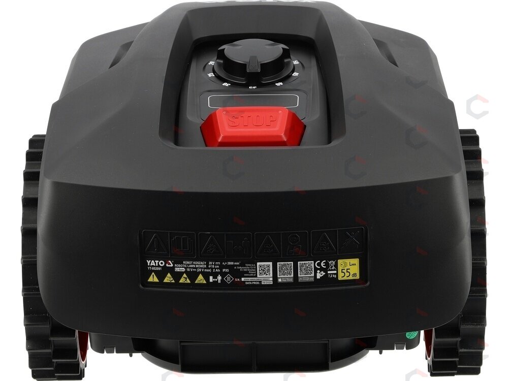 Laidinis vejos robotas YATO | iki 800 m² | Wi-Fi, Bluetooth | 20 V (YT-852092) 7 Laidinis vejos robotas YATO | iki 800 m² | Wi-Fi, Bluetooth | 20 V (YT-852092) 7