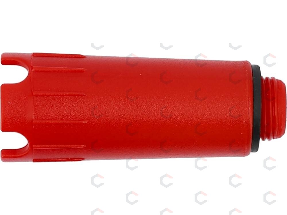 Laikinas hidraulinis kamštis | raudonas | centrinis šildymas / buitinis vanduo | 1/2" (54901) 2 Laikinas hidraulinis kamštis | raudonas | centrinis šildymas / buitinis vanduo | 1/2" (54901) 2