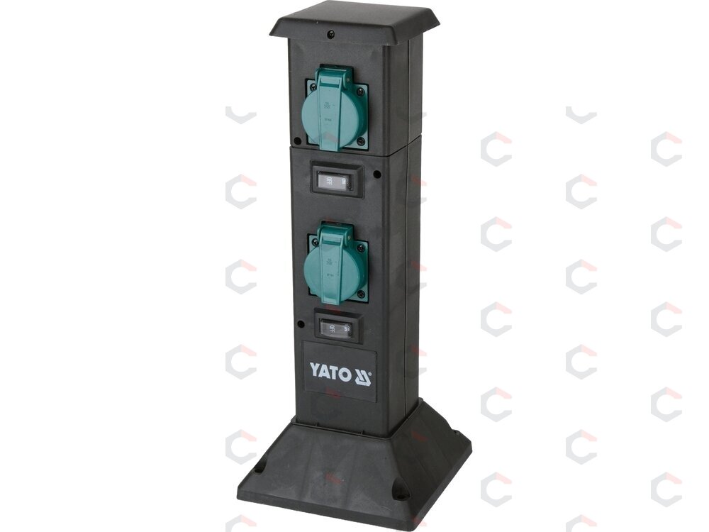 Lauko elektros lizdų stulpelis | IP44 | 4 x 230 V (YT-81274) 1 Lauko elektros lizdų stulpelis | IP44 | 4 x 230 V (YT-81274) 1