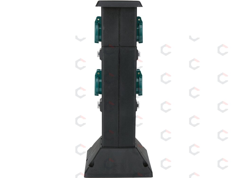 Lauko elektros lizdų stulpelis | IP44 | 4 x 230 V (YT-81274) 4 Lauko elektros lizdų stulpelis | IP44 | 4 x 230 V (YT-81274) 4