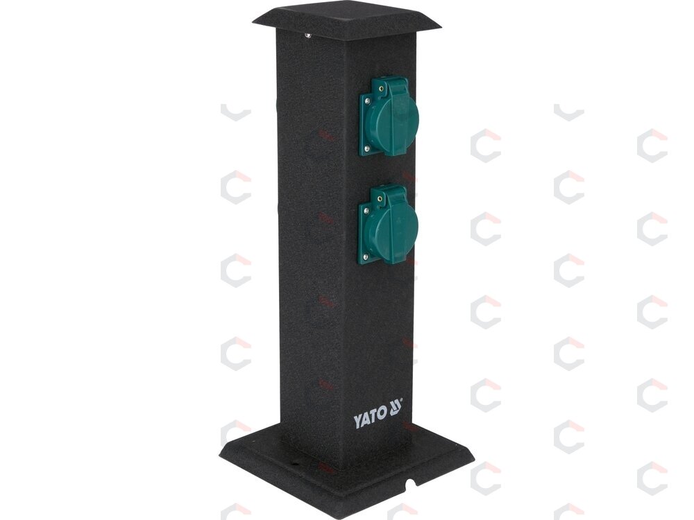 Lauko elektros lizdų stulpelis | plieninis | IP44 | 4 x 230 V (YT-81275) 1 Lauko elektros lizdų stulpelis | plieninis | IP44 | 4 x 230 V (YT-81275) 1