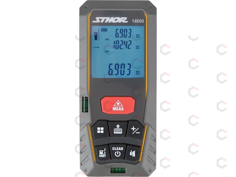 Lazerinis atstumo matuoklis | LCD ekranas | 0,05 - 40 m (14600) Lazerinis atstumo matuoklis | LCD ekranas | 0,05 - 40 m (14600)