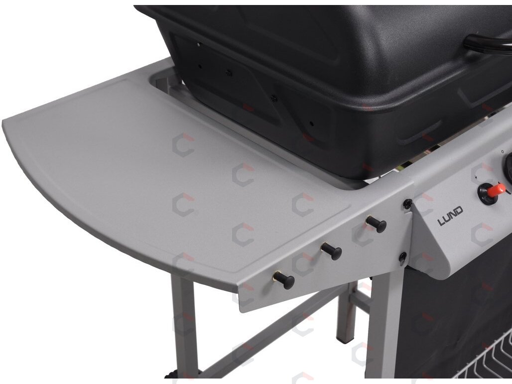 Lauko kepsninė / grilis | 2 degikliai | dujos | 5.5 kW (99644) 8