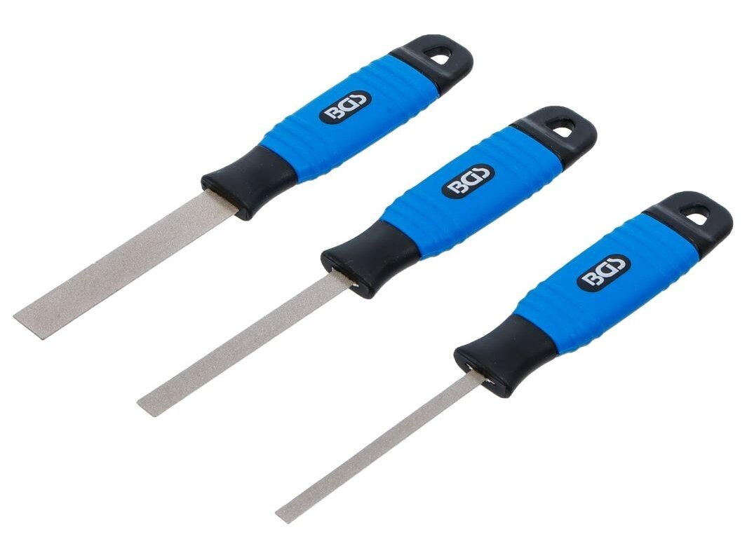 Lanksčių deimantinių dildžių rinkinys BGS | 0,6 mm | 3 vnt. (74737) Lanksčių deimantinių dildžių rinkinys BGS | 0,6 mm | 3 vnt. (74737)