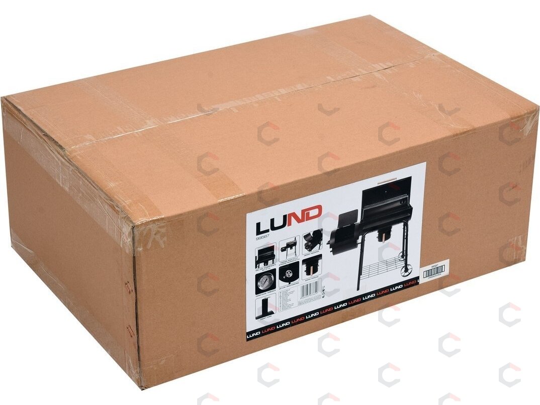 Lauko kepsninė / grilis | su dūmine | XXL | 64X37 cm (99587) 8 Lauko kepsninė / grilis | su dūmine | XXL | 64X37 cm (99587) 8