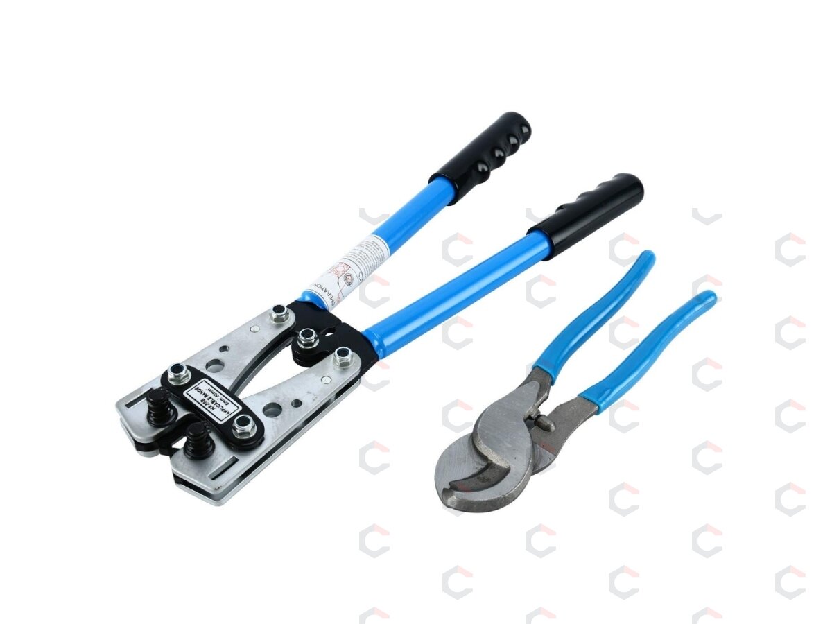 Laidų presavimo ir žirklių kabeliui komplektas | 2 vnt. (CT02) 1 Laidų presavimo ir žirklių kabeliui komplektas | 2 vnt. (CT02) 1