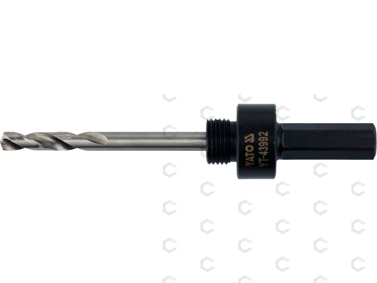 Laikiklis gręžimo karūnai TCT | 1/2"-20UNF | 10 mm Hex (YT-43992) 1