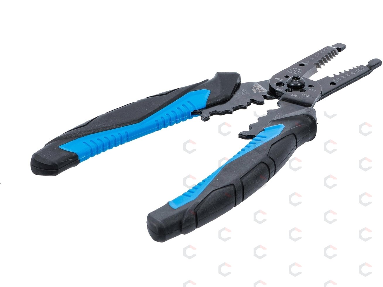 Laidų valymo ir presavimo replės | 210 mm (72095) 1