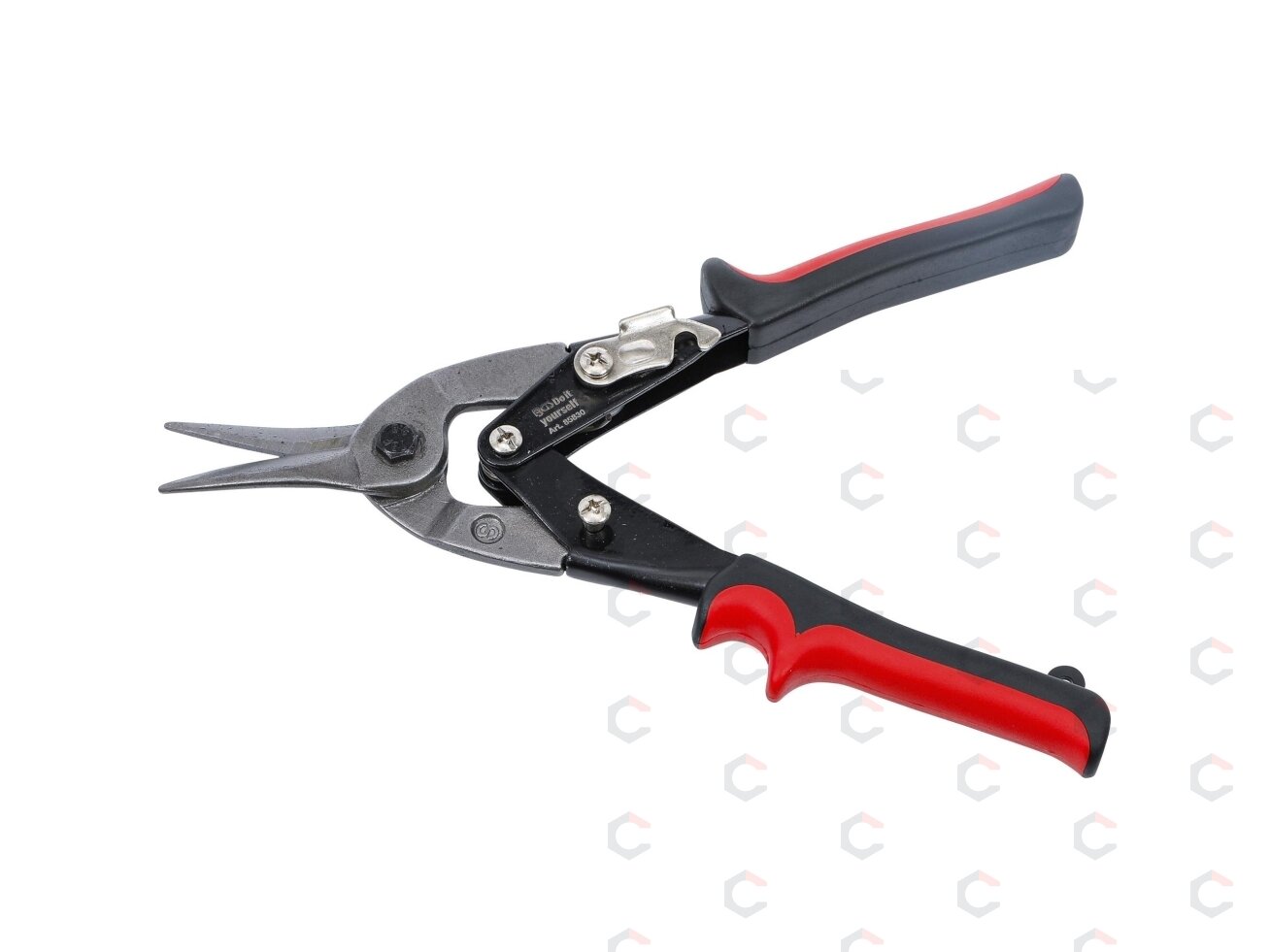 Lakštinio metalo profilio žirklės | kairysis / tiesus pjovimas | 250 mm (85832) 1