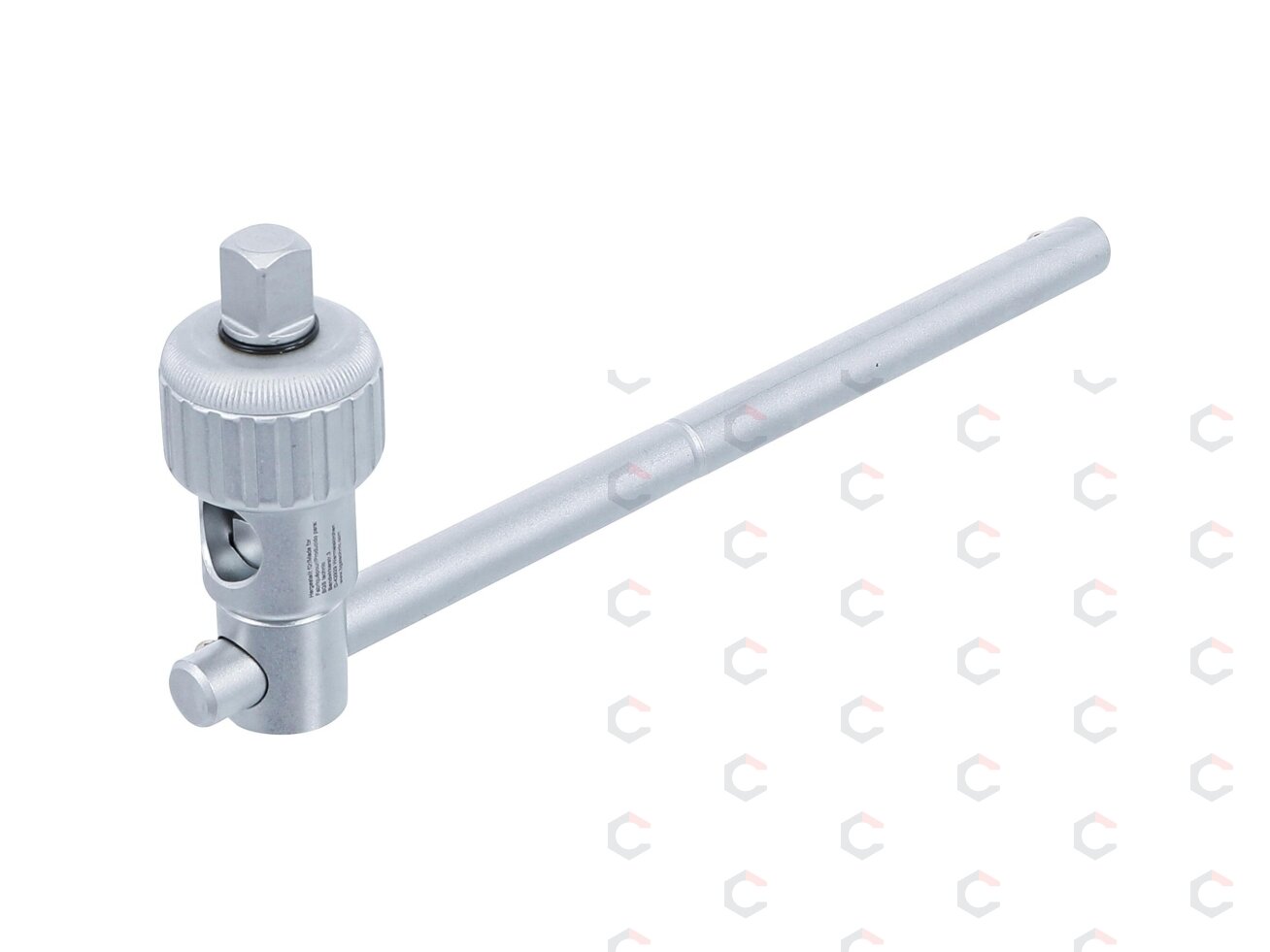 Slankiojanti rankena | 12,5 mm (1/2") | su terkšliniu adapteriu (71047) 2