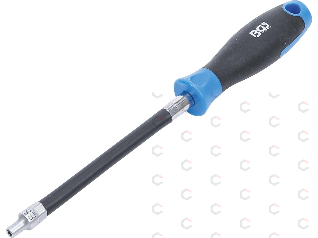 Lanksti rankena su galvute | E tipas E 5 | Spyruoklės ilgis 150 mm (70021) Lanksti rankena su galvute | E tipas E 5 | Spyruoklės ilgis 150 mm (70021)