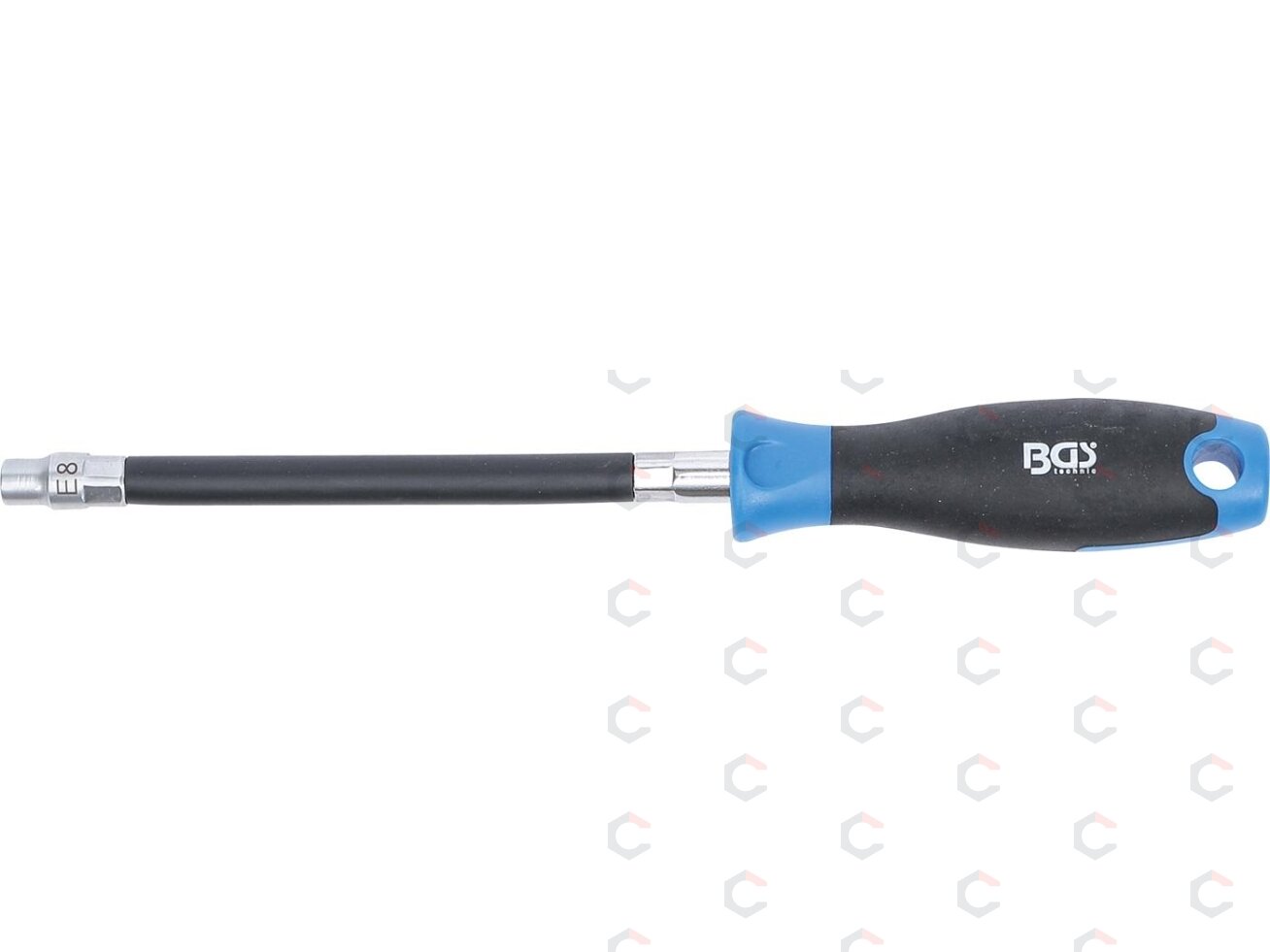Lanksti rankena su galvute | E tipas E 8 | Spyruoklės ilgis 150 mm (70024) 2 Lanksti rankena su galvute | E tipas E 8 | Spyruoklės ilgis 150 mm (70024) 2