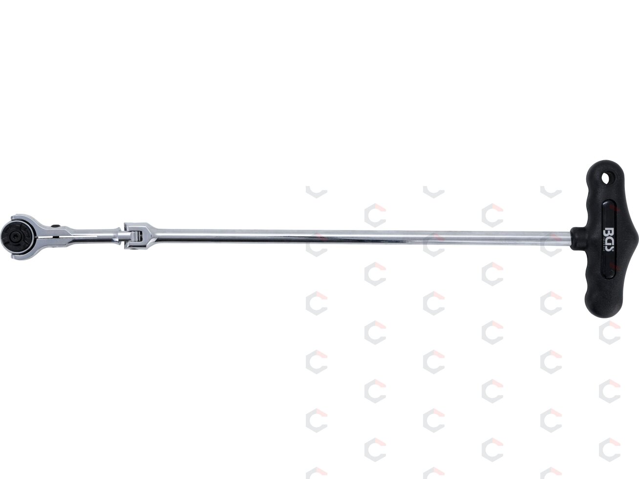 Lanksti terkšlė su T-rankena | išorinis kvadratas 6,3 mm (1/4") (2126) 1 Lanksti terkšlė su T-rankena | išorinis kvadratas 6,3 mm (1/4") (2126) 1