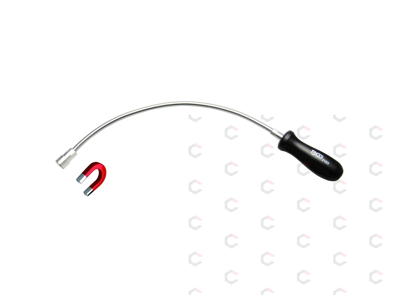 Lankstus magnetas Ø 16.5 mm, magneto jėga 3 kg (3153) Lankstus magnetas Ø 16.5 mm, magneto jėga 3 kg (3153)