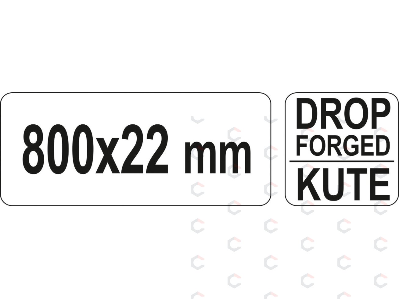 Šešiakampis laužtuvas | 800 x 22 mm | anglinis plienas (YT-46833) 1 Šešiakampis laužtuvas | 800 x 22 mm | anglinis plienas (YT-46833) 1