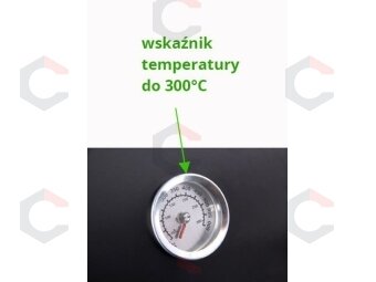 Lauko kepsninė / grilis | su dangčiu ir grotelėmis | 60 cm (99513) 7