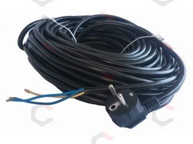 Laidas su kištuku be būgno CE, 3X1,5 mm2/16A/3500W/25M./230V (EW-0025) Laidas su kištuku be būgno CE, 3X1,5 mm2/16A/3500W/25M./230V (EW-0025)