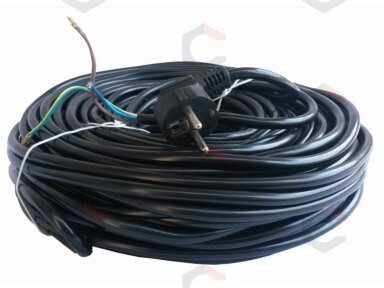 Laidas su kištuku be būgno CE, 3X1,5 mm2/16A/3500W/40M./230V (EW-0040) Laidas su kištuku be būgno CE, 3X1,5 mm2/16A/3500W/40M./230V (EW-0040)