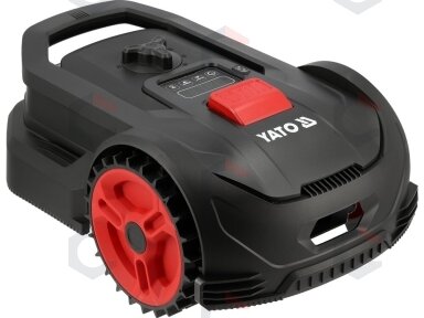 Laidinis vejos robotas YATO | iki 300 m² | 20 V (YT-852090) Laidinis vejos robotas YATO | iki 300 m² | 20 V (YT-852090)