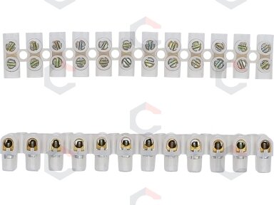 Laidų tvirtinimo gnybtai | 2.5 mm² | 2 vnt. | 12 vnt. blokelis (80725) Laidų tvirtinimo gnybtai | 2.5 mm² | 2 vnt. | 12 vnt. blokelis (80725)