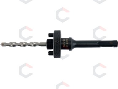 Laikiklis gręžimo karūnai TCT | 5/8"-18UNF | SDS plus (YT-43990) Laikiklis gręžimo karūnai TCT | 5/8"-18UNF | SDS plus (YT-43990)