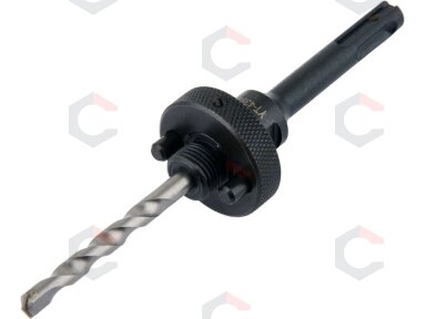 Laikiklis gręžimo karūnai TCT | 5/8"-18UNF | SDS plus (YT-43990) Laikiklis gręžimo karūnai TCT | 5/8"-18UNF | SDS plus (YT-43990)