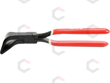 Lakštinio metalo lankstymo žnyplės | išlenktos 45° | 280 mm (YT-5416) Lakštinio metalo lankstymo žnyplės | išlenktos 45° | 280 mm (YT-5416)