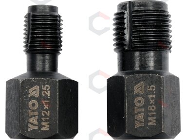 Lambda zondo lizdo atnaujintojų komplektas | M12x1,23 / M18x1,5 | 2 vnt (YT-1756) Lambda zondo lizdo atnaujintojų komplektas | M12x1,23 / M18x1,5 | 2 vnt (YT-1756)