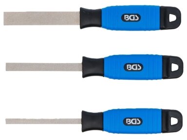 Lanksčių deimantinių dildžių rinkinys BGS | 0,6 mm | 3 vnt. (74737)