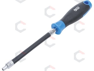 Lanksti rankena su galvute | E tipas E 5 | Spyruoklės ilgis 150 mm (70021)