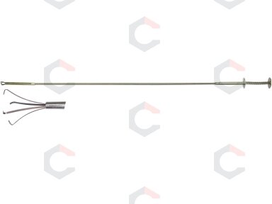 Lankstus griebtuvas | Plienas | 595 mm (3102)