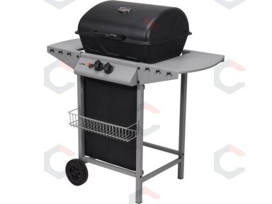 Lauko kepsninė / grilis | 2 degikliai | dujos | 5.5 kW (99644)