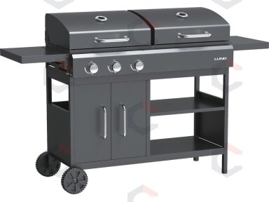 Lauko kepsninė / grilis 2 viename | anglis / dujos | 8,6KW (99649) Lauko kepsninė / grilis 2 viename | anglis / dujos | 8,6KW (99649)