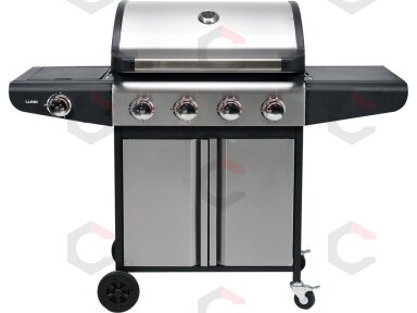 Lauko kepsninė / grilis | dujos | 4 + 1 | nerūdijantis plienas | 16 KW (99652) Lauko kepsninė / grilis | dujos | 4 + 1 | nerūdijantis plienas | 16 KW (99652)