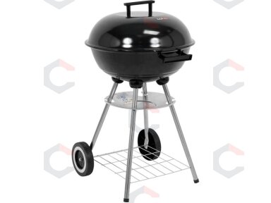Lauko kepsninė / grilis su dangčiu | Apvalios grotelės 41 cm (99906)