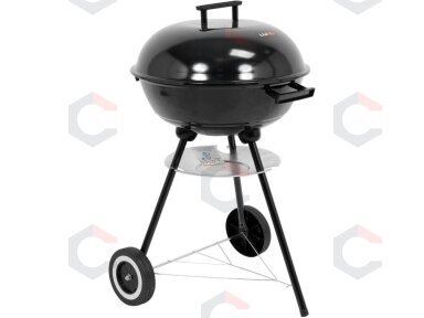 Lauko kepsninė / grilis su dangčiu | Apvalios grotelės 41 cm (99918)
