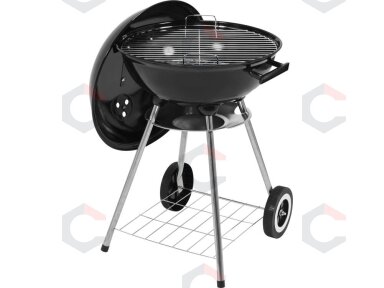 Lauko kepsninė / grilis su dangčiu | Apvalios grotelės 41 cm + dėklas (99583) Lauko kepsninė / grilis su dangčiu | Apvalios grotelės 41 cm + dėklas (99583)